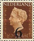 551 Nederland 6 cent 1950 conditie: gestempeld - 0