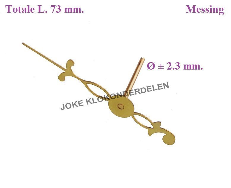 = Seconde wijzer = Engelse klok =44254 - nr. 1