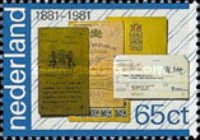 1182 Nederland 65 cent 1981 conditie: gestempeld