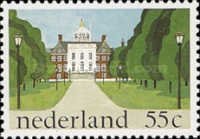 1185 Nederland 55 cent 1981 conditie: gestempeld - 0