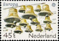 1186 Nederland 45 cent 1981 conditie: gestempeld - 0