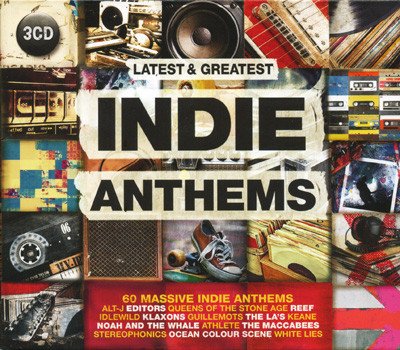 Latest & Greatest Indie Anthems (3 CD) Nieuw/Gesealed - 0