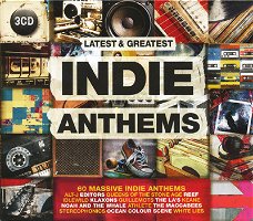 Latest & Greatest Indie Anthems  (3 CD) Nieuw/Gesealed