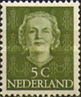 525 Nederland 5 cent 1949 conditie: gestempeld - 0