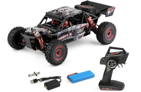 Wltoys 124016 1/12 2.4G 4WD 75km/h Three Batteries RC Car.. - 2