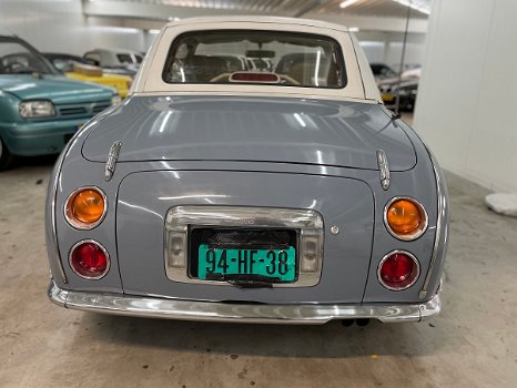 Hele mooie Nissan Figaro in Lapisgrijs - 3