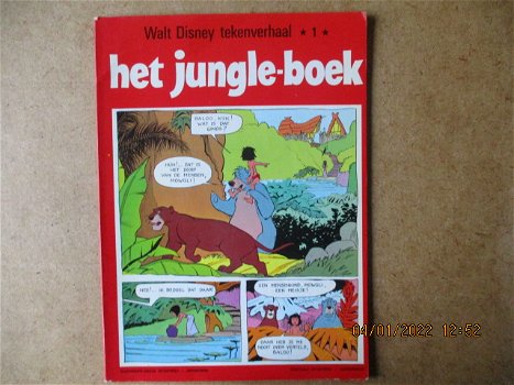 adv5367 walt disney tekenverhaal jungle boek - 0