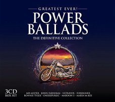Greatest Ever! Power Ballads  (3 CD) Nieuw/Gesealed