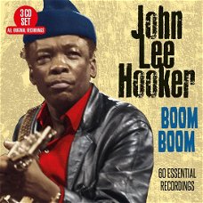 John Lee Hooker – Boom Boom - 60 Essential Recordings  (3 CD) Nieuw/Gesealed