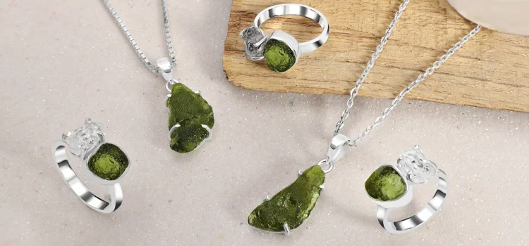 Gorgeous Gemstone jewelry Moldavite By Rananjay Exports - 0