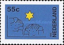 1561 Nederland 55 cent 1995 conditie: gestempeld - 0