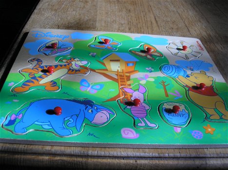 Kinder Puzzels hout met en zonder knopjes - 7