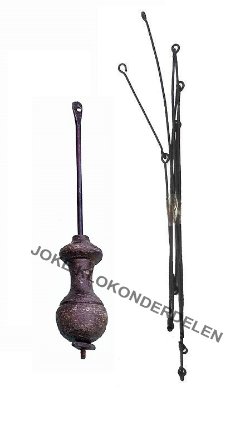 = Comtoise slingerklootje + draad =46001