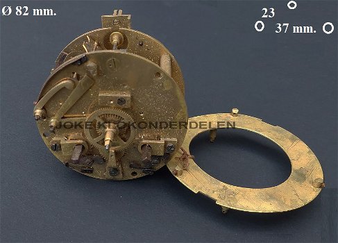 = Pendule uurwerk = zie omschrijving=45998 - 0