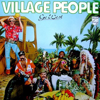 LP - Village People - Go West - 0