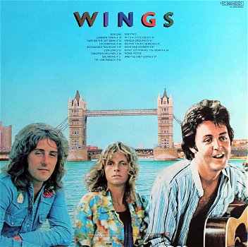 LP - Wings - London Town - made in Sweden - 2