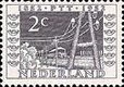 593 Nederland 2 cent 1952 conditie: postfris met plakker - 0 - Thumbnail