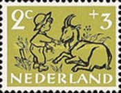 601 Nederland 2 cent 1952 conditie: gestempeld - 0