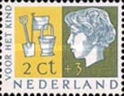 631 Nederland 2 cent 1953 conditie: gestempeld  