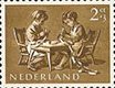649 Nederland 2 cent 1954 conditie: postfris met plakker - 0 - Thumbnail