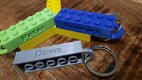 Lego sleutelhanger met naam en ring van 25mm incl.verzenden - 2 - Thumbnail