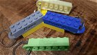 Lego sleutelhanger met naam en ring van 25mm incl.verzenden - 3 - Thumbnail