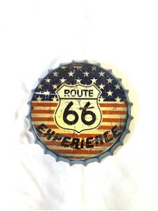 Beer cap Route 66 Experience