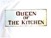 Metalen bord Tin Sign Queen of the Kitchen - 0 - Thumbnail