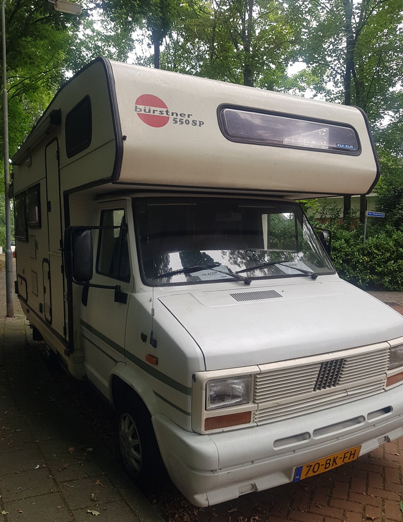 Bürstner 550 SP met Fiat Ducato 280 - Afbeelding 3