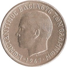 Griekenland 1 drachme 1966 conditie: circulatie munt