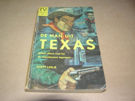 De man uit Texas -Scott Leslie. TV pocket nr.82 - 0