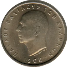 Griekenland 2 drachmes 1962 conditie: circulatie munt