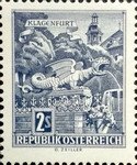 1301 Oostenrijk 2 schilling 1968 conditie: gestempeld