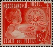 249 Nederlands Indië 12,5 cent  1936 conditie: gestempeld