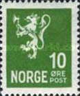 118 Noorwegen 10 Øre 1921 conditie: gestempeld