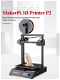 MAKERPI P2 3D Printer,Thermodynamic Nozzle up to 260 Degree - 0 - Thumbnail