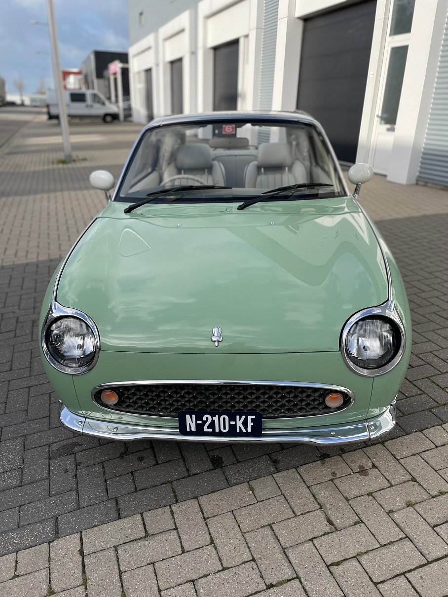 Hele mooie Nissan Figaro in Emerald Groen - nr. 1
