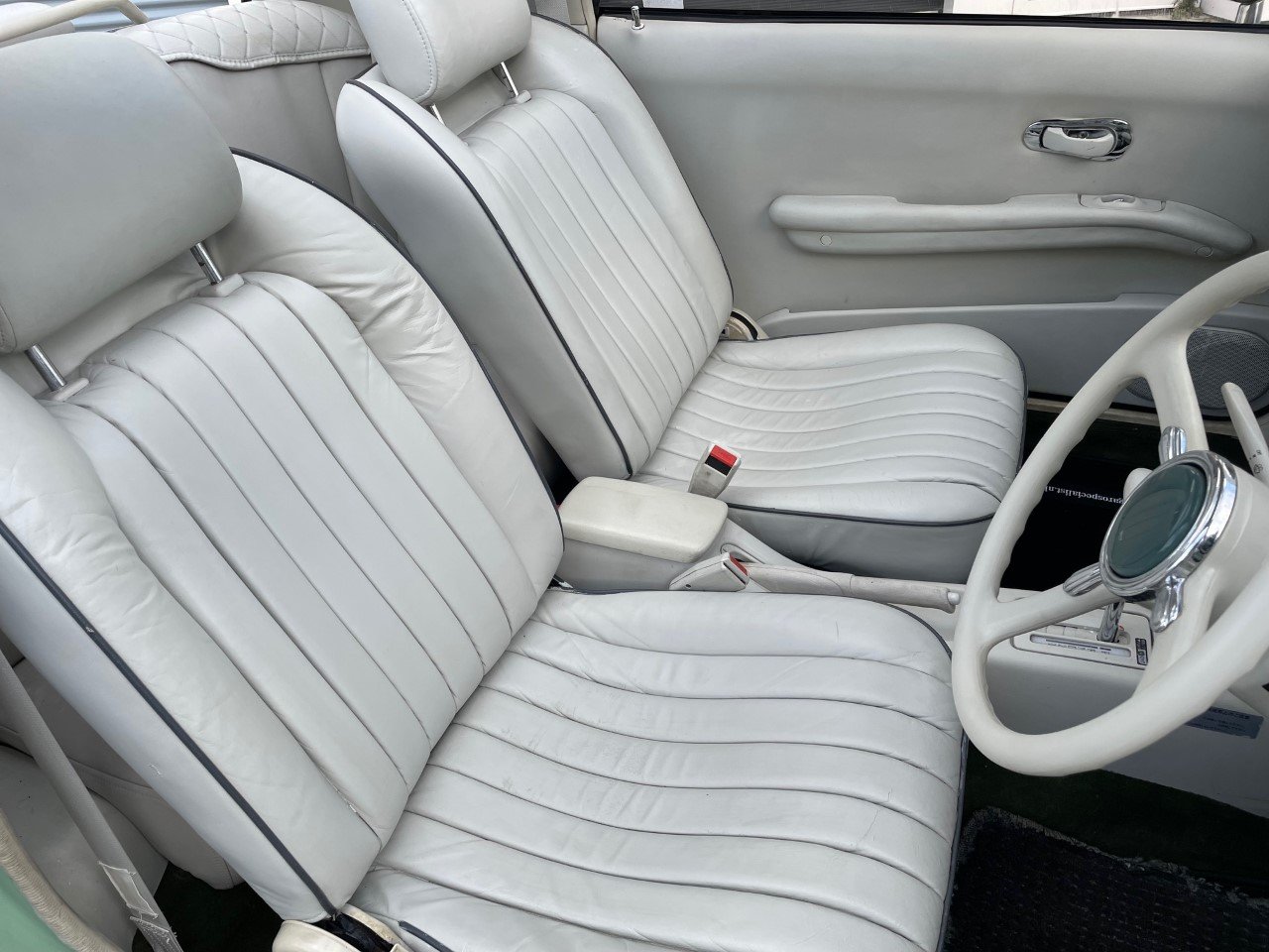 Hele mooie Nissan Figaro in Emerald Groen - Afbeelding 7