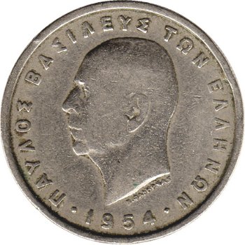 Griekenland 5 drachmes 1954 conditie: circulatie munt - 0