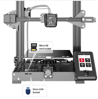 Voxelab Aquila X2 FDM 3D Printer 32-bit Silent Motherboard - 5