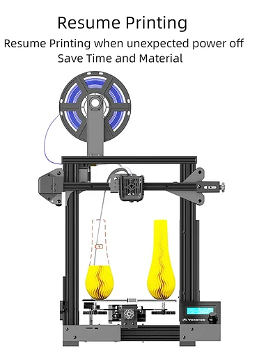 Voxelab Aquila C2 FDM 3D Printer Fast Heating Resuming - 7