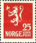 105 Noorwegen 25 Øre 1922 conditie: gestempeld - 0