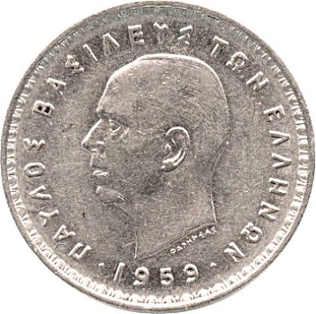 Griekenland 10 drachmes 1959 conditie: circulatie munt - 0