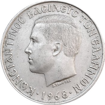 Griekenland 10 drachmes 1968 conditie: circulatie munt - 0
