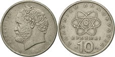 Griekenland 10 drachmes 1976 conditie: circulatie munt