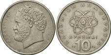Griekenland 10 drachmes 1980 conditie: circulatie munt