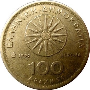 Griekenland 100 drachmes 1990 conditie: circulatie munt - 0