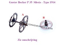 = Onderdelen Gustav Becker P 35 =46023