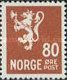 338 Noorwegen 80 Øre 1946 conditie: gestempeld - 0 - Thumbnail