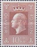 608 Noorwegen 10 kronen 1969 conditie: gestempeld - 0